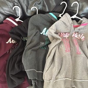 Aeropostale Zip Up Hoodie Jacket